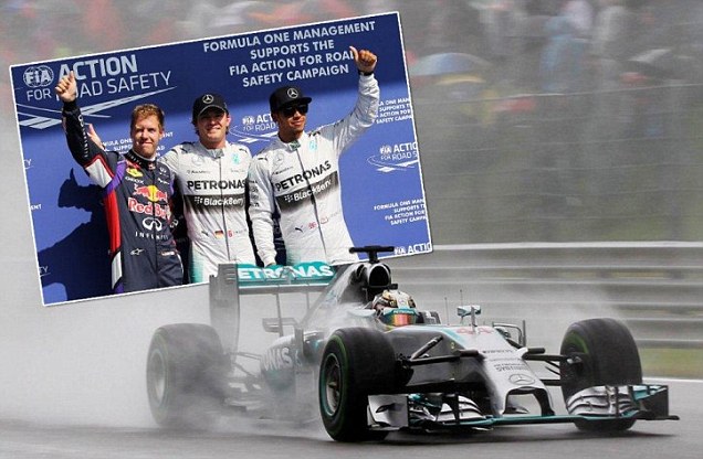 Hamilton Kalah Cepat, Rosberg Start Terdepan di GP Belgia